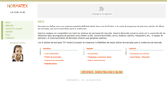 Desktop Screenshot of normatex.es