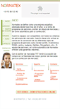 Mobile Screenshot of normatex.es